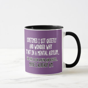 manchmal sitze ich ruhig… tasse