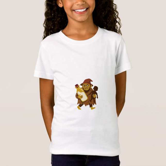 Manci-Flasche T-Shirt (Vorderseite)