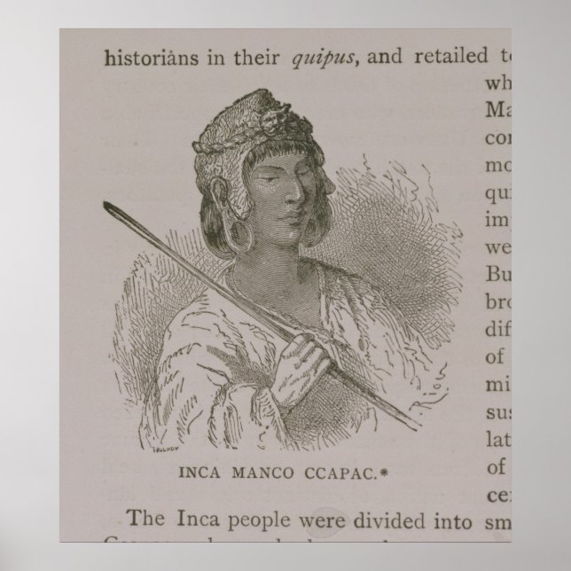 Manco Capac Poster (Vorne)