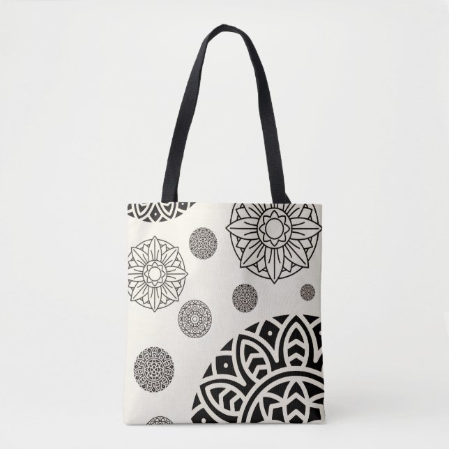 Mandal-Kunst-Handtasche (Vorderseite)
