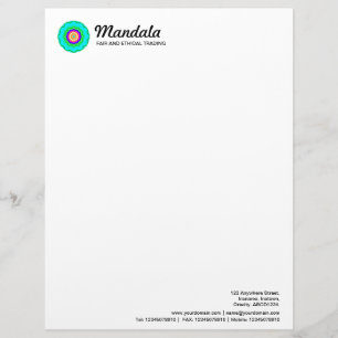 Mandala 021 briefbogen