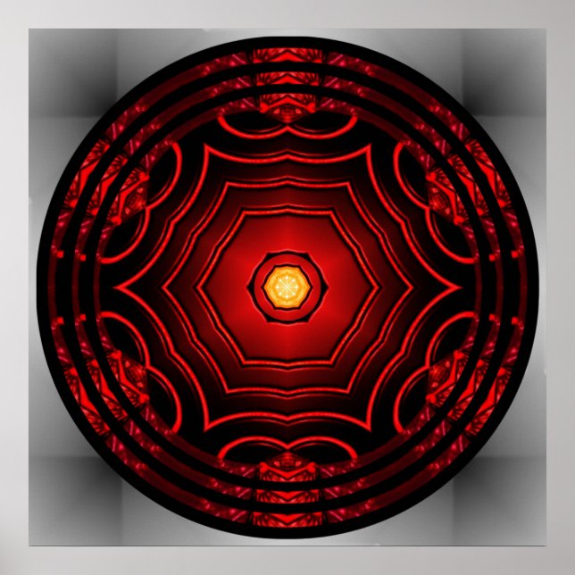 Mandala #05 poster (Vorne)