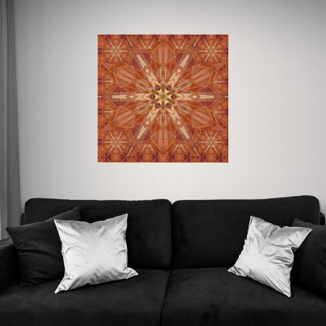 Mandala 10 Glossy Poster (Von Creator hochgeladen)