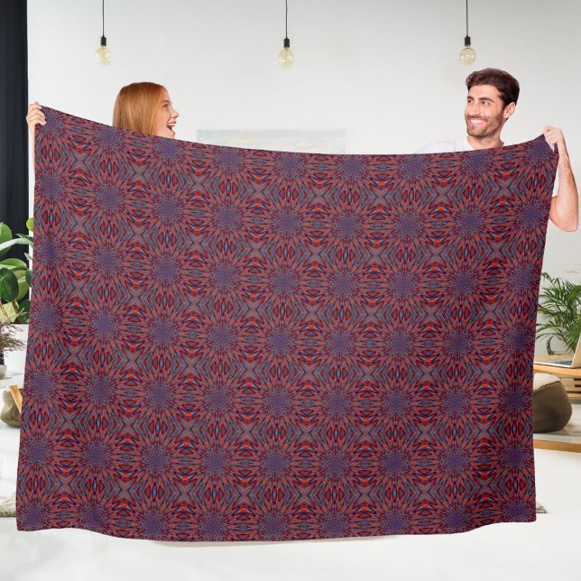 Mandala 11 Fleece Blanket (Von Creator hochgeladen)