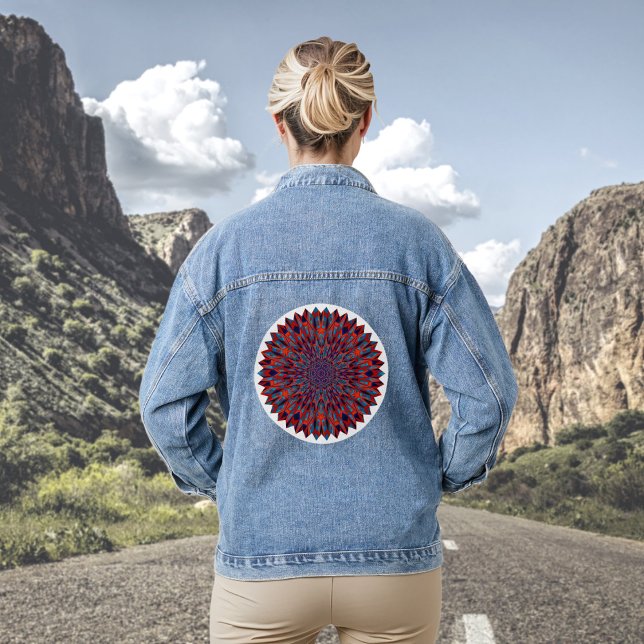 Mandala 11 Jeansjacke (Von Creator hochgeladen)