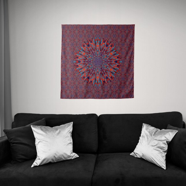 Mandala 11 Tapestry Wandteppich (Von Creator hochgeladen)