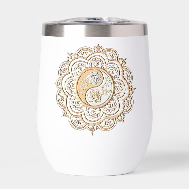 Mandala 1 water bottle (Vorderseite)