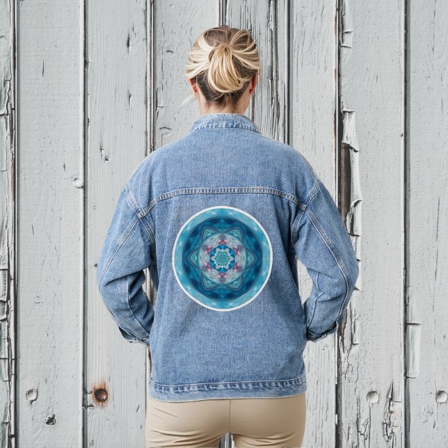Mandala 2 Denim Jacket Jeansjacke (Von Creator hochgeladen)