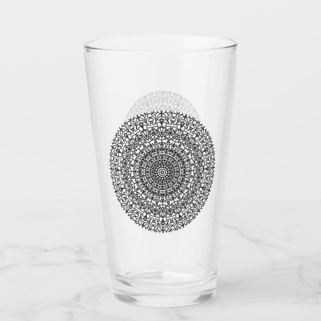 Mandala #2 glas (Vorderseite)