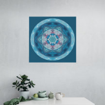 Mandala 2 Imitate Wrapped Canvas Print