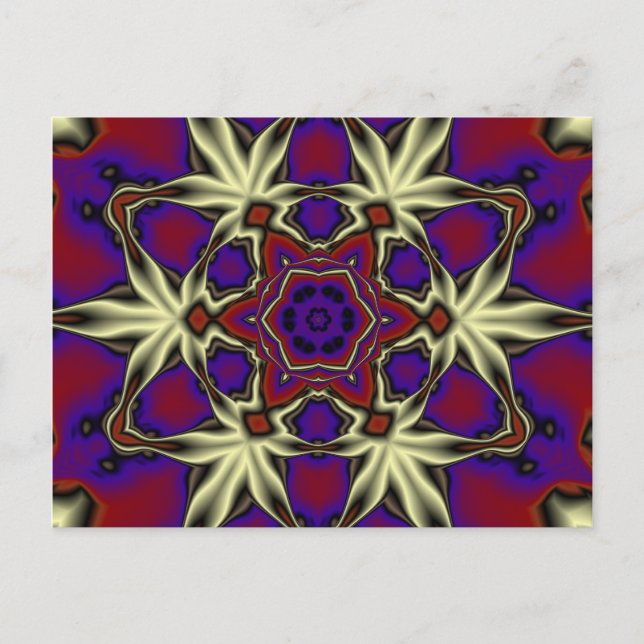 Mandala 2 postkarte (Vorderseite)
