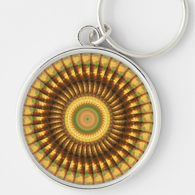 Mandala 2 Schlüsselanhänger (Vorne)