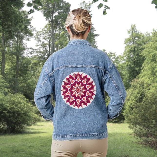 Mandala 3 Denim Jacket Jeansjacke (Von Creator hochgeladen)
