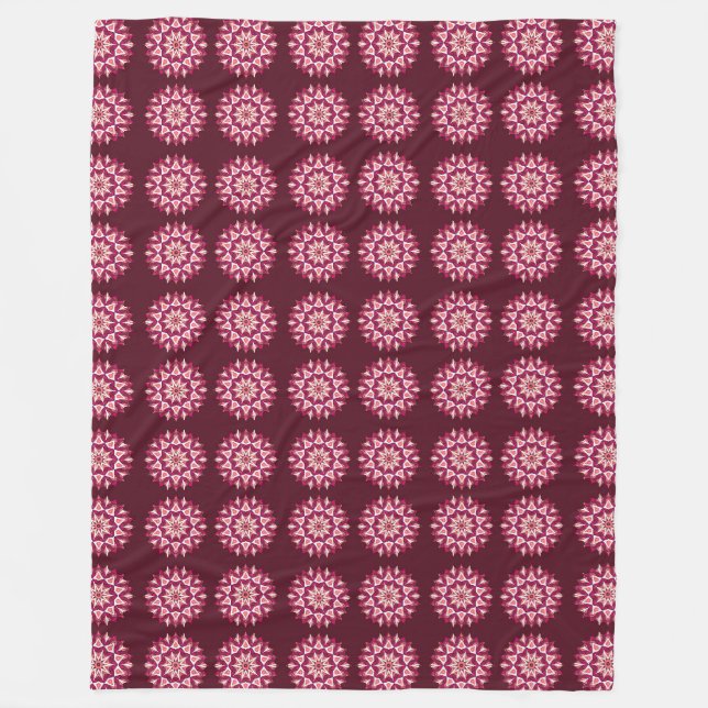Mandala 3 Fleece Blanket (Vorderseite)