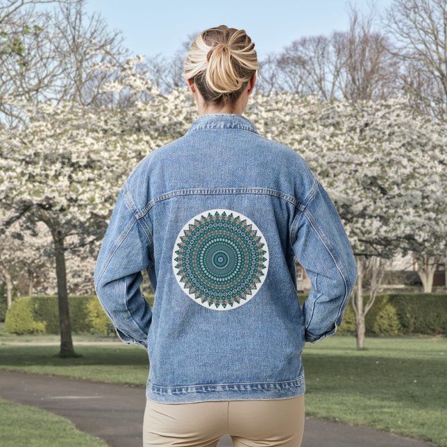 Mandala 4 Denim Jacket Jeansjacke (Von Creator hochgeladen)