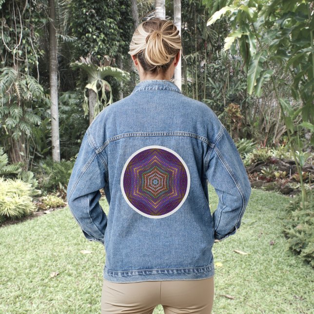 Mandala 5 Denim Jacket Jeansjacke (Von Creator hochgeladen)
