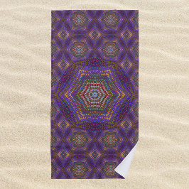 Mandala 5 Strandtuch