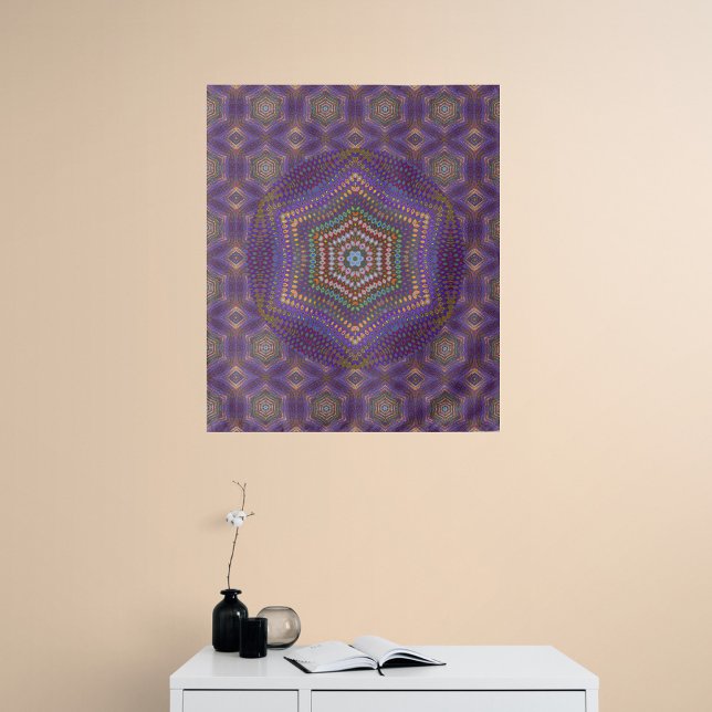 Mandala 5 Tapestry Wandteppich (Von Creator hochgeladen)