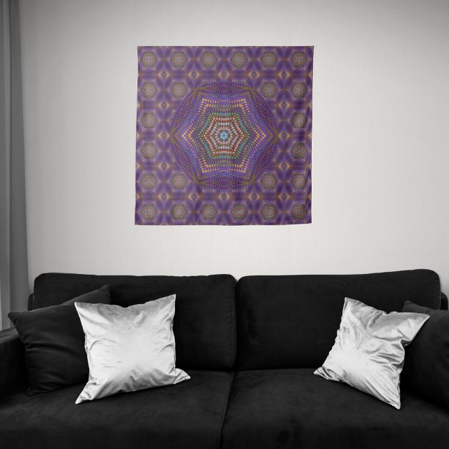 Mandala 5 Tapestry Wandteppich (Von Creator hochgeladen)