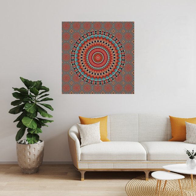 Mandala 6 Glossy Poster (Von Creator hochgeladen)