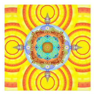 Mandala 7 Chakras Fotodruck