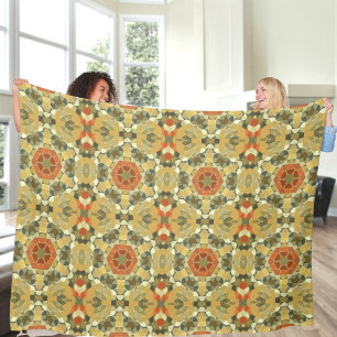 Mandala 7 Fleece Blanket