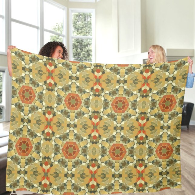 Mandala 7 Fleece Blanket (Von Creator hochgeladen)