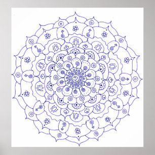 Mandala 7 Poster