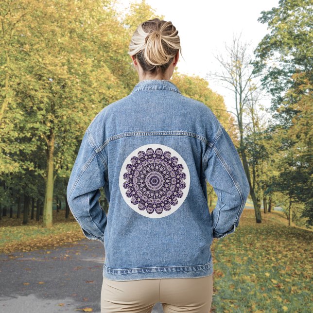 Mandala 8 Denim Jacket Jeansjacke (Von Creator hochgeladen)