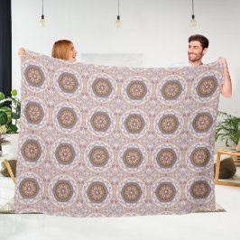 Mandala 9 Fleece Blanket