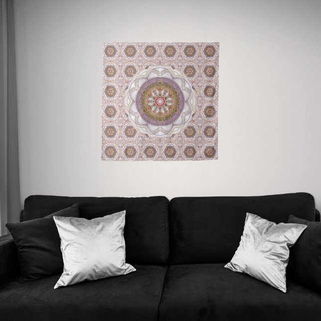 Mandala 9 Tapestry Wandteppich (Von Creator hochgeladen)