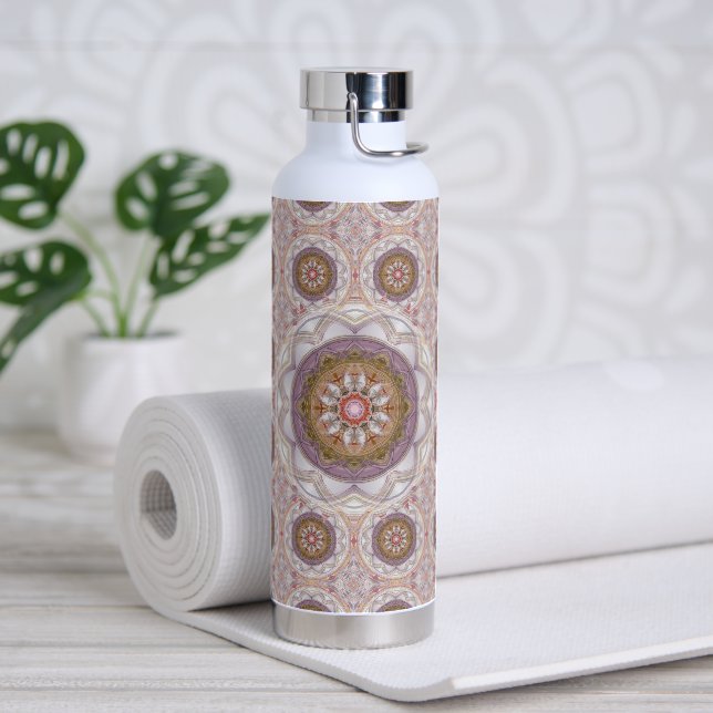 Mandala 9 Wasserflasche Trinkflasche (Yoga)