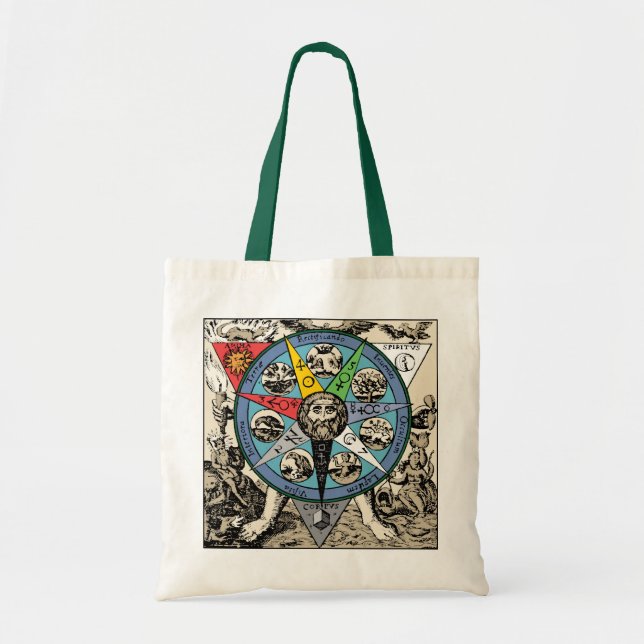 Mandala - Alchemical Tragetasche (Vorne)