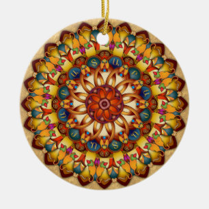 Mandala Ararat V2 Keramik Ornament