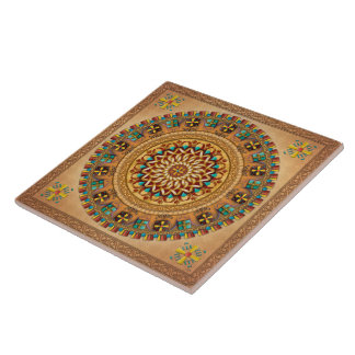 Mandala-Armenien "Iyp" V2 Fliese