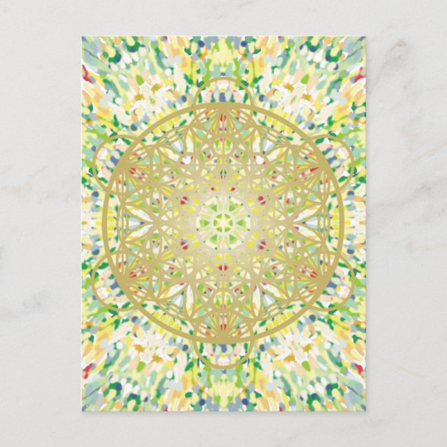 Mandala Art. 2 Postkarte (Vorderseite)