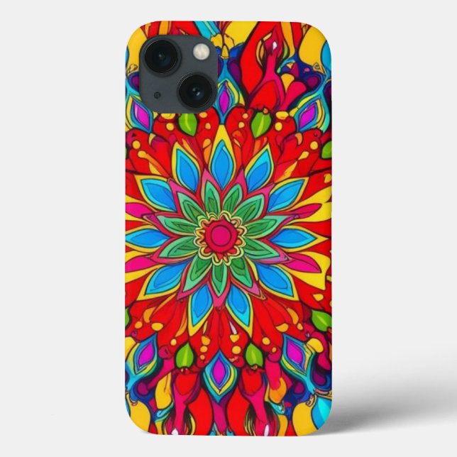 Mandala Art Case-Mate iPhone Hülle (Rückseite)