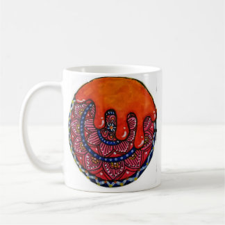 Mandala Art Coffee Mugs - Sip in Style und Serenit Kaffeetasse