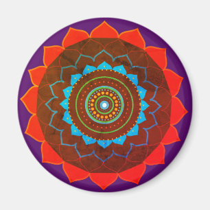 Mandala Art Magnet