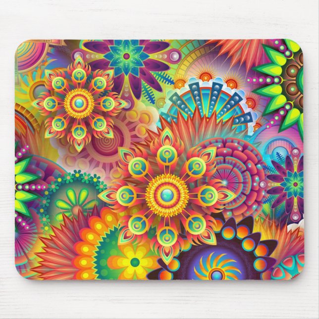 Mandala Art Mousepad (Vorne)