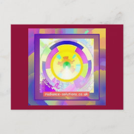 Mandala Art Postcard Postkarte
