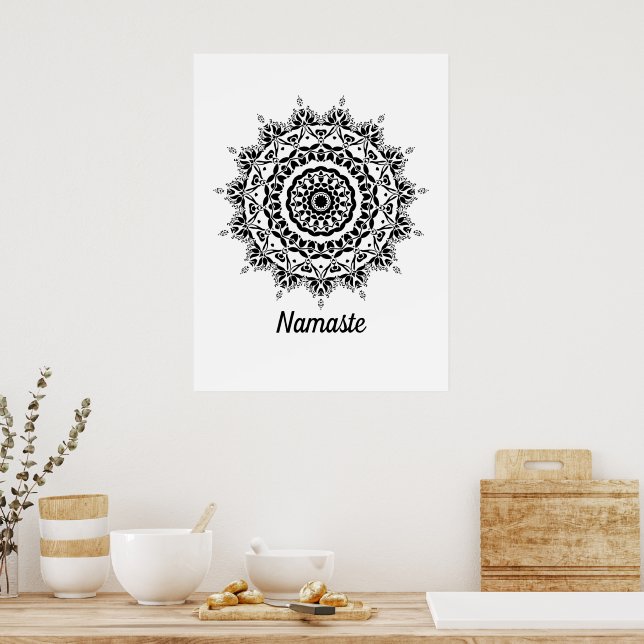 Mandala Art Poster (Küche)