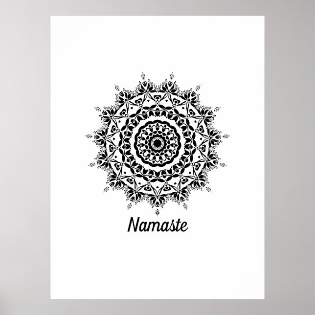 Mandala Art Poster (Vorne)