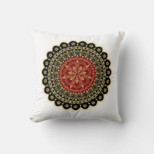 Mandala Art Throw Pillow Kissen