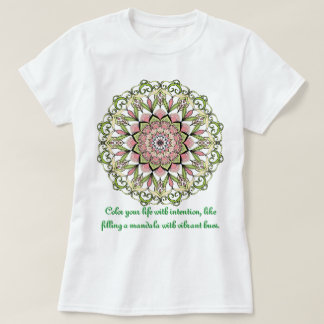 Mandala auf T - Shirt