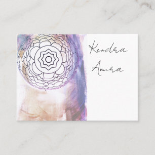 Mandala-Augen-Design Floral Lotus Gold Karte