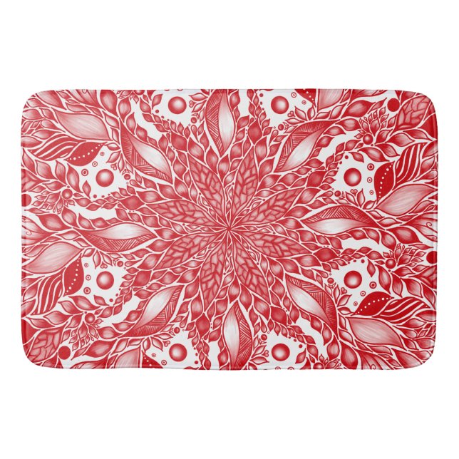 Mandala Badematte (Vorderseite)