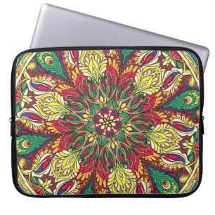 Mandala Bandana: Vintages Nahtloses Design. Laptopschutzhülle