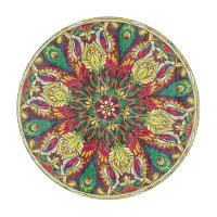 Mandala Bandana: Vintages Nahtloses Design.