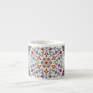 Mandala Beauty: Farbenfrohe Kulturmosaik Espressotasse